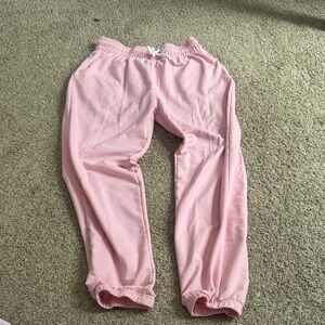 Women's Pink Jogger Pants